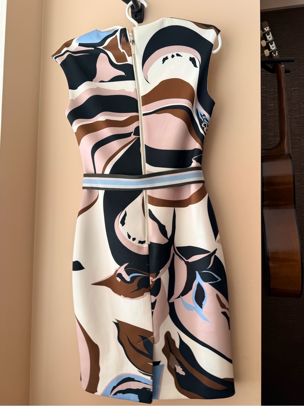 Ted Baker London  Abstract Floral Midi Dress - Picture 2 of 6